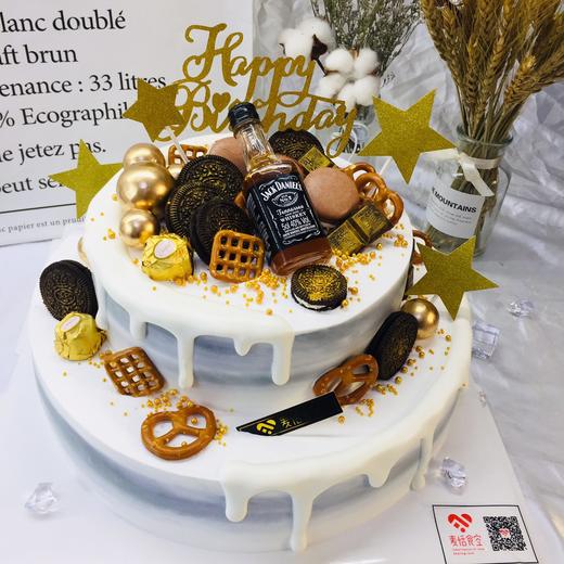 轻奢蛋糕（图中不使用金粉） 商品图4