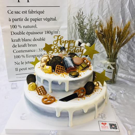 轻奢蛋糕（图中不使用金粉） 商品图1