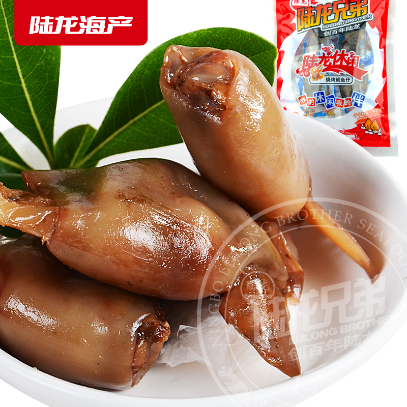 5612陆龙休闲100g烧烤鱿鱼仔