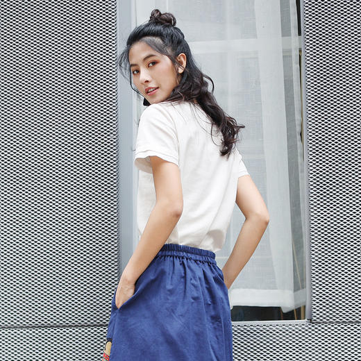 白羽毛边短袖T恤 | 夏季内搭必备 商品图3