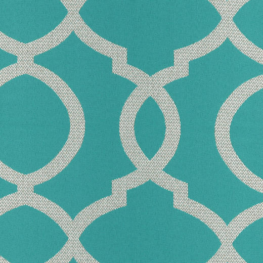 15260504/502.204 爱仕沃玛（axroma）大几何-湖水蓝Vanity Lakeside大提花装饰面料适用于室内、户外和酒店工程 商品图0