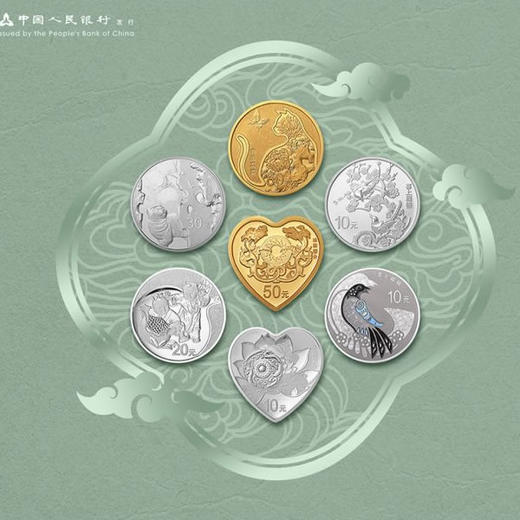 2019吉祥文化系列金银纪念币 带原盒及证书 商品图4