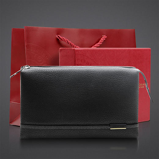 金利来手包男大钱包信封包纯牛皮手拿包ga684035