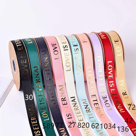 2.5公分烫金螺纹带大字母（50码） 商品图3