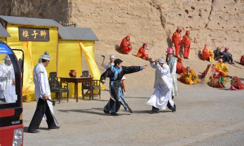 【宁夏3日】沙湖+沙坡头+通湖草原+西部影视城+西夏王陵3日游 商品图4