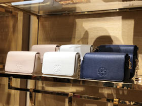 19夏新款！Tory burch TB 浮雕logo流苏包