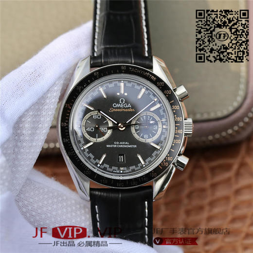 欧米茄赛车计时码表【SPEEDMASTER】采用7750改欧米茄9900计时机芯。男士腕表，皮表带，自动机械机芯，透底。 商品图1