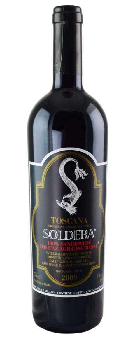 春茶煮酒晚宴同款葡萄酒:case basse soldera toscana igt 1993