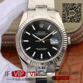 AR劳力士126334，chao强神作RO LEX DATEJUST，chaoji904L日志型41系列＂126334＂腕表，表壳表带运用904L铸造而成。