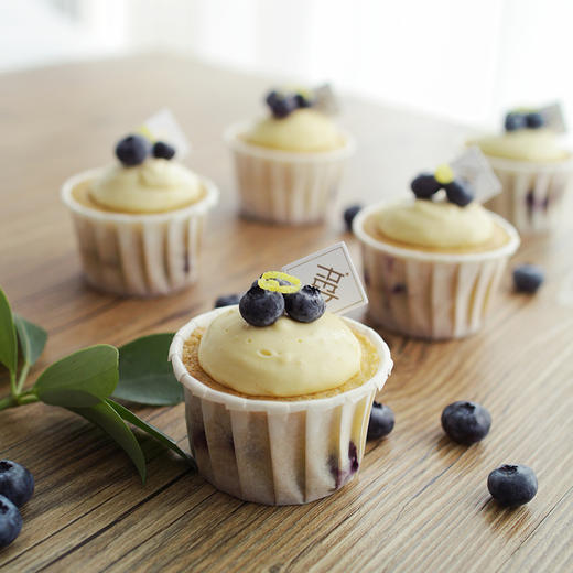蓝莓柠檬麦芬 Blueberry Lemon Muffins 商品图0