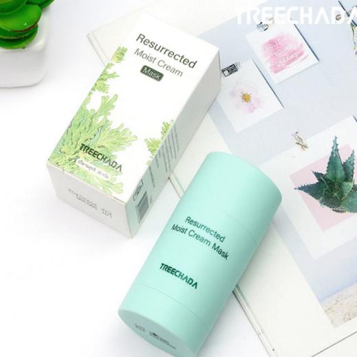 〖泰国〗treechada复活草滋润修复面膜30g补水保湿修护滚珠涂抹式面膜 商品图2