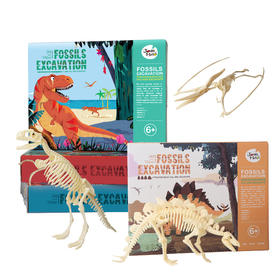 儿童化石挖掘恐龙考古DIY化石玩具模型（宁波3号仓）