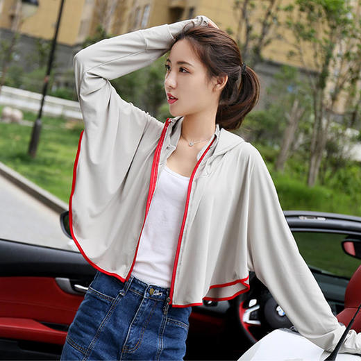 【冰凉降温 降温5°C】防紫外线 UPF40冰丝轻薄面料 护脖护脸设计 弧形大帽檐 防雨防蚊虫更防晒 商品图4