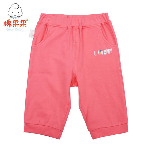 棉果果夏季女童运动七分裤M222201219265 商品图2