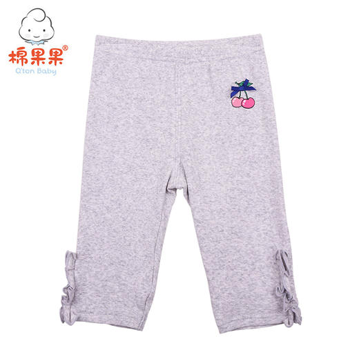 棉果果夏季女童七分打底裤M222206219267 商品图2