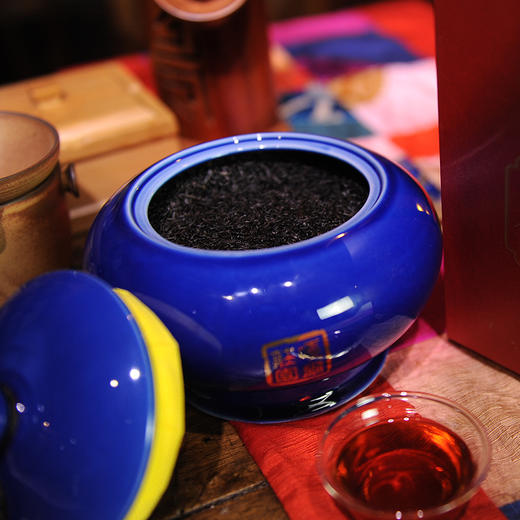 雅安藏茶  嘎尔小米粒300g/罐  发酵黑茶 商品图4