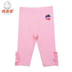 棉果果夏季女童七分打底裤M222206219267