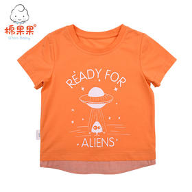 棉果果夏季男童宇航怪兽套头T恤M212140219276