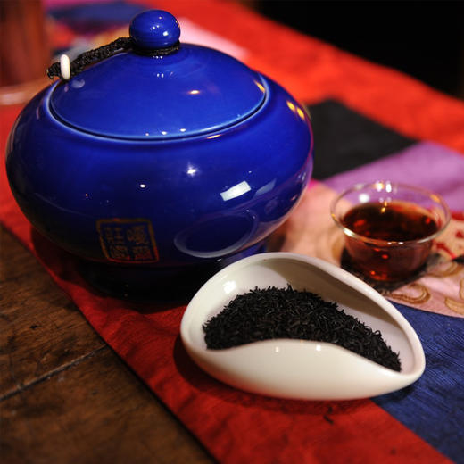 雅安藏茶  嘎尔小米粒300g/罐  发酵黑茶 商品图1