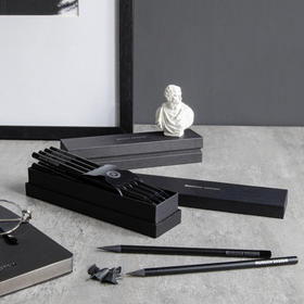 【原创设计】2ь黑木美术绘画笔 铅笔