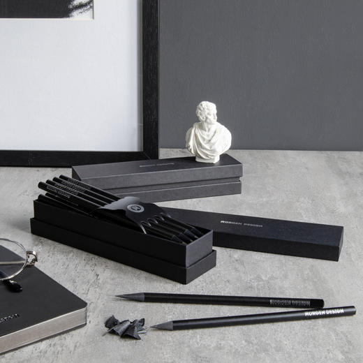 【原创设计】2ь黑木美术绘画笔 铅笔 商品图0