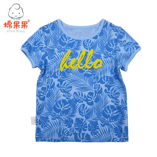 棉果果夏季男女童套头T恤M212140219295 商品图5