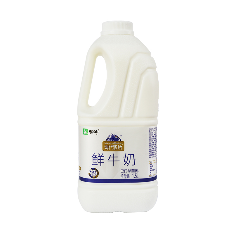 蒙牛现代牧场鲜牛奶1.5L/桶