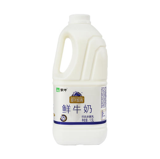 蒙牛现代牧场鲜牛奶1.5L/桶 商品图0