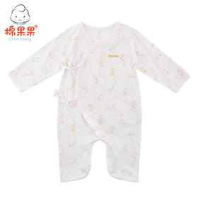 棉果果夏季男童女童蝴蝶连体衣连身衣哈衣M201726419225