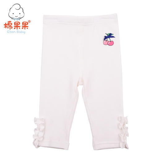 棉果果夏季女童七分打底裤M222206219267 商品图1