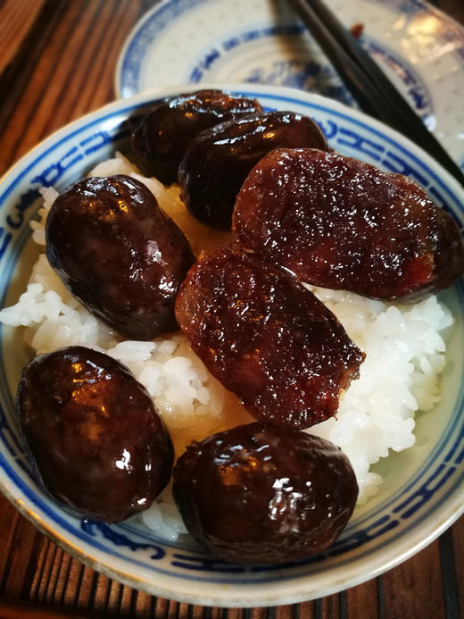 沈爷的宝贝 私人订制肥瘦5:5 香肠 爆浆酒香黑蒜小肉弹500g/包*2包 包邮 商品图0