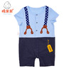 棉果果夏季男童婴童假两件连体衣M212722219301 商品缩略图0