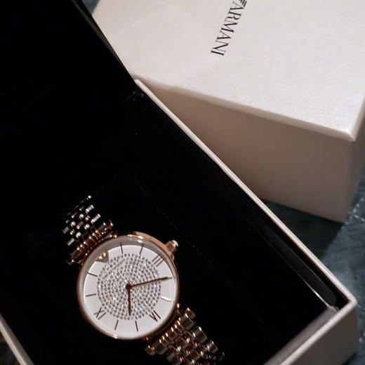 女神礼物，阿玛尼满天星 女款手表ar1926正品旗舰店在售3990 商品图4