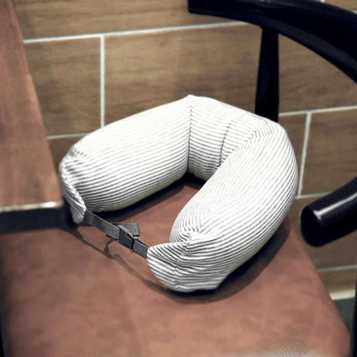 ODMALL U型枕全棉护颈枕颈部靠枕U型枕头旅行飞机枕趴睡枕靠枕 商品图3