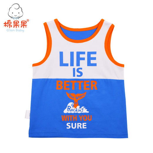 棉果果夏季 男童背心 M212170219296 商品图0