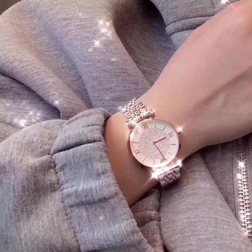 女神礼物，阿玛尼满天星 女款手表ar1926正品旗舰店在售3990 商品图5