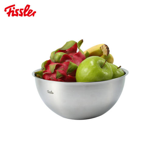 德国菲仕乐全不锈钢果蔬篮滤水篮两件组24CM 商品图2