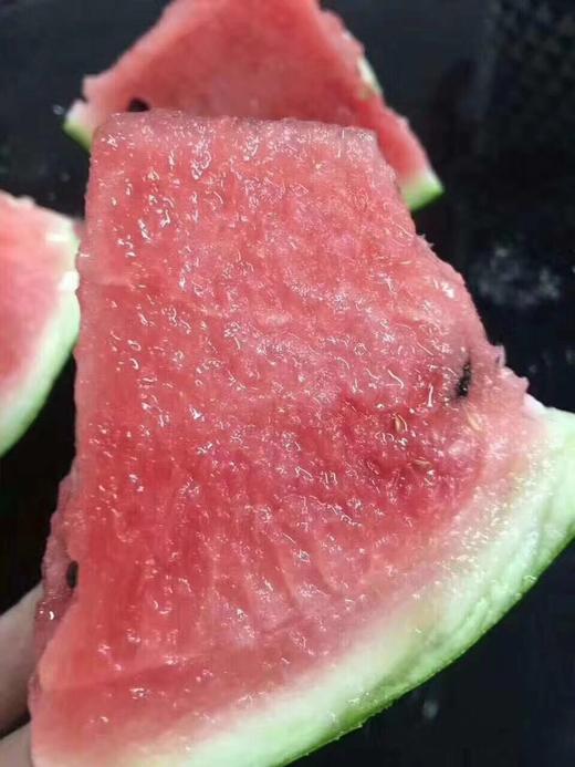 8424麒麟瓜皮薄汁多甘甜爽口再加上个头适中成为了西瓜中德王牌深受
