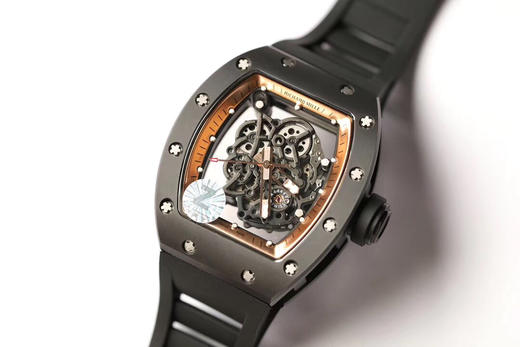 RICHARDMILLE 理查德·米勒 RM055系列！陶瓷上下表壳是台湾进口由ATPT陶瓷经历处理后形成Y-TZP陶瓷经高科技防手纹技术后呈现细腻柔润的敖亚黑色材质此色质厉经百年不变 商品图3