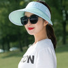 YW-空顶帽夏天太阳防晒遮脸草帽 商品缩略图3