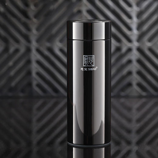 思宝旗舰店黑金刚1/2/3号茶杯男士真空保温杯商务礼品水杯 商品图4