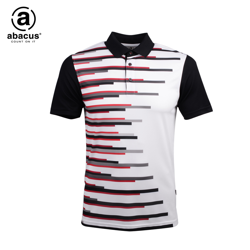 abacus高尔夫男士短袖t恤 高尔夫polo 短袖t恤男 高尔夫短袖 343 蓝色