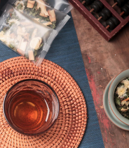 *自营*桑菊饮 |  花茶桑叶菊花鲜芦根桔梗甘草薄荷。每盒11袋易携带。 商品图3