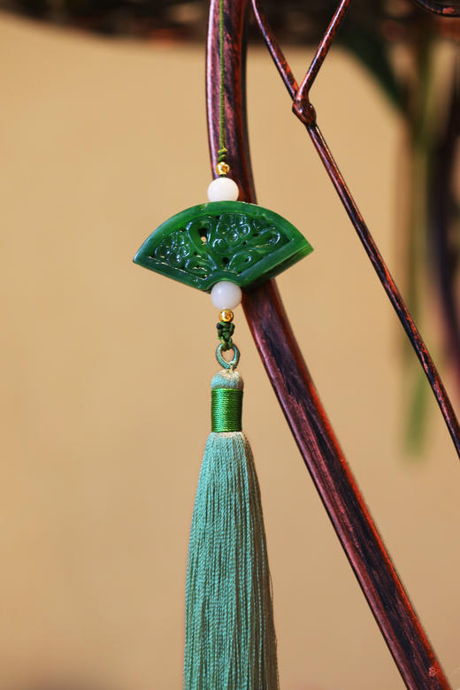 和田玉流苏挂件-中国风伴手礼 商品图12