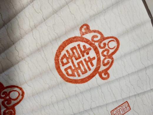 【古泉书馆文创】手工水墨精拓芭蕉扇 商品图6