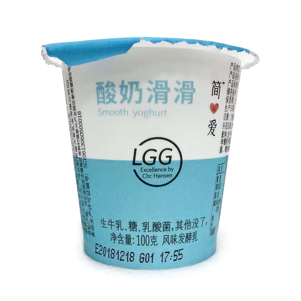 简爱滑滑裸酸奶（3种口味可选）保质期:18天