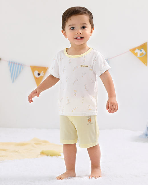 棉果果夏季男童女童内衣中裤M201202419232 商品图3