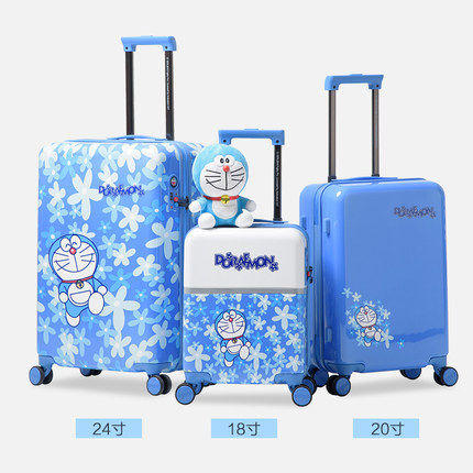 正版哆啦A梦 小叮当机器猫蓝胖子拉杆箱旅行箱ins网红行李箱男女旅行箱子A-9272 商品图7