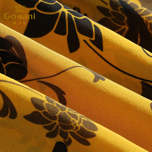 乔万尼夏印花度假沙滩裙真丝桑蚕丝连衣裙两件套装女长款EN2G600 商品图3