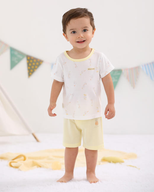 棉果果夏季男童女童内衣中裤M201202419232 商品图5